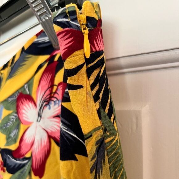 Lulu's floral wide leg pants - Picture 4 of 6